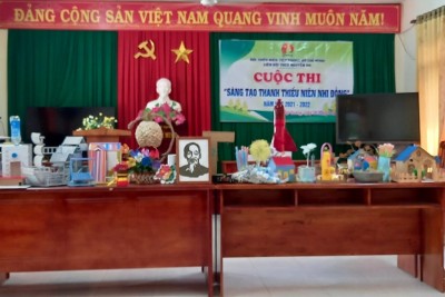 Cuộc thi Sáng tạo thanh thiếu niên, nhi đồng trường THCS Nguyễn Du năm 2022