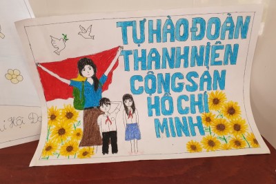 Cuộc thi vẽ tranh chủ đề :”Thiếu nhi Việt Nam- Mừng Đại hội Đoàn”