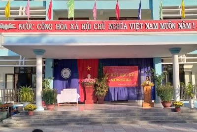 SƠ KẾT HỌC KỲ I  NĂM HỌC 2022-2023 TRƯỜNG THCS NGUYỄN DU