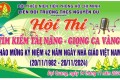 LIÊN ĐỘI TRƯỜNG THCS NGUYỄN DU TỔ CHỨC HỘI THI “TÌM KIẾM TÀI NĂNG – GIỌNG CA VÀNG” CHÀO MỪNG KỶ NIỆM 42 NĂM NGÀY NHÀ GIÁO VIỆT NAM  (20/11/1982 – 20/11/2024)